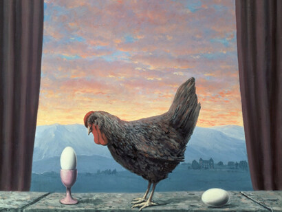 René Magritte, Variante de la tristesse, 1957. Courtesy of Centre Pompidou