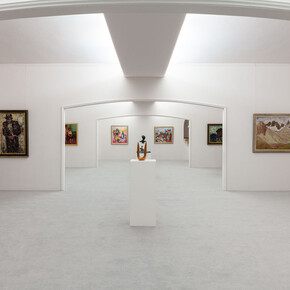 Verschiedene Künstler, Expressiv! Gemälde des expressionismus der ersten und zweiten generation, ausstellungsansicht. Mit freundlicher genehmigung von Galerie Henze & Ketterer