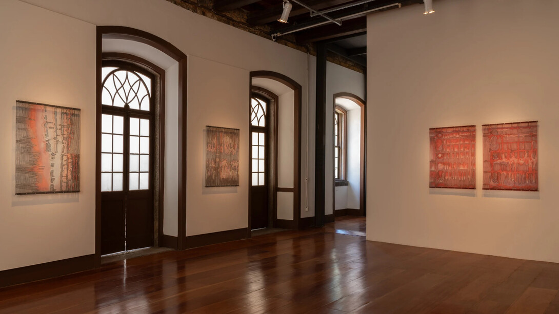 Vivian Caccuri, Nocetra, vista da exposição. Cortesia da Galeria A Gentil Carioca