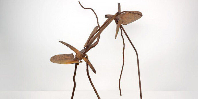Joe Minter, 'Camel at the Water Hole', 1995. Welded found metal, 56 x 47 x 51 in. Fine Arts Museums of San Francisco, museum purchase, American Art Trust Fund, and gift of the Souls Grown Deep Foundation from the William S. Arnett Collection. Artwork: © 2017 Joe Minter / Artists Rights Society (ARS), New York