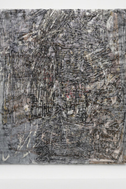 Garth Weiser, 9 (Detail), 2017, Oil on canvas, 226.1 x 185.4 cm (89 x 73 in.). Courtesy of the artist and Simon Lee Gallery London/Hong Kong. 