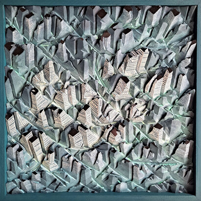 Kwangsik Jung, Stone Wave, 2023. Courtesy the artist and Kate Oh Gallery