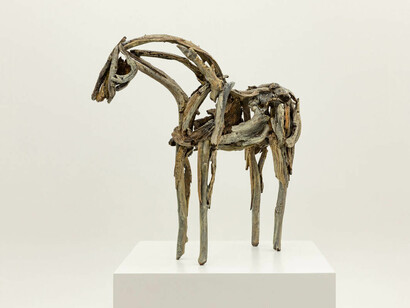 Deborah Butterfield, Escarzo, 2024. Courtesy of Zolla/Lieberman Gallery 