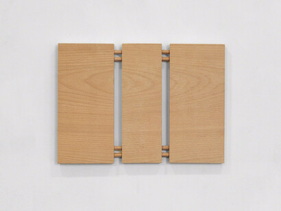 Noa Schwartz, 20, 2015, beech wood, 30 × 42 × 2 cm