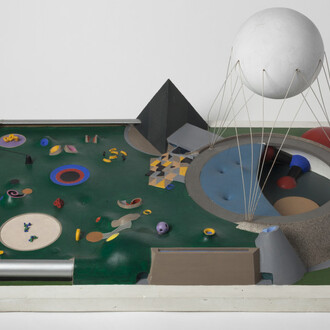 Isamu Noguchi, Model for US pavilion expo ’70 [unrealized], 1968. Courtesy of High Museum of Art