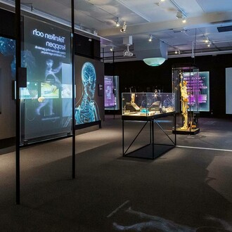 Hyper human, exhibition view. Courtesy of Tekniska Museet