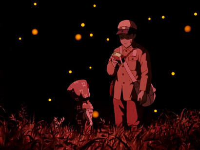 Imagen de la película "La tumba de las luciérnagas", de Isao Takahata (2003)