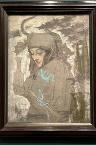 Lucien Lévy-Durhmer - "La sorcière", 1987