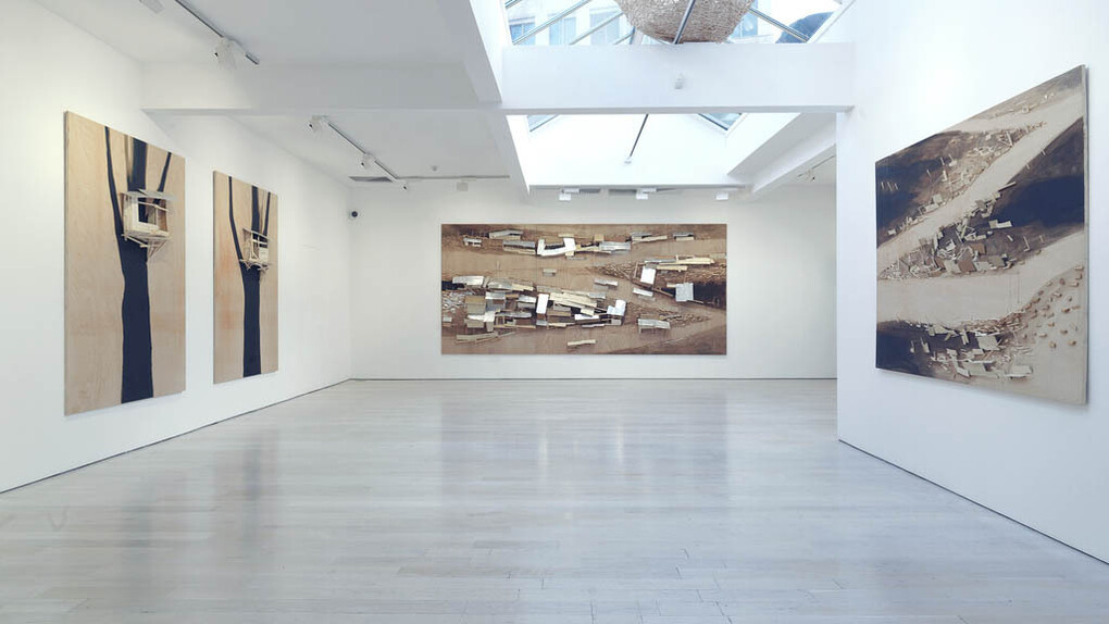 Tadashi Kawamata Destruction. Courtesy of Annely Juda Fine Art