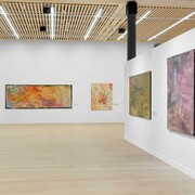 Emily Kam Kngwarray, exhibition view. Courtesy of Fondation Opale