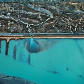 Cerro Prieto Geothermal Power Station, Baja, Mexico, 2012, Chromogenic color print