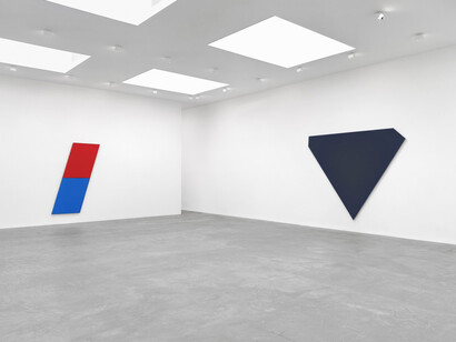 Ellsworth Kelly, The naming of color, exhibition view. Courtesy of Matthew Marks Gallery