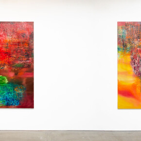 Nachume Miller, Suns & Illusions, exhibition view. Courtesy of David Benrimon Fine Art