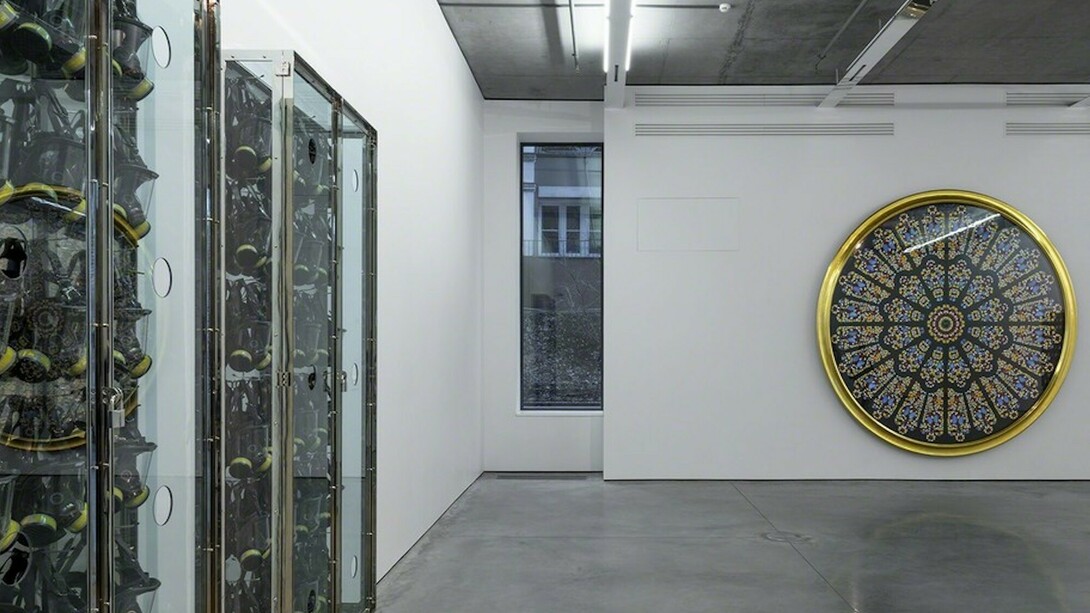 Damien Hirst, Exhibition view. Courtesy of Gary Tatintsian Gallery