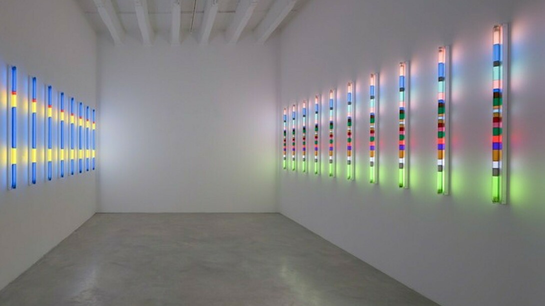 Spencer Finch, Exhibition view. Courtesy of Galerie Nordenhake