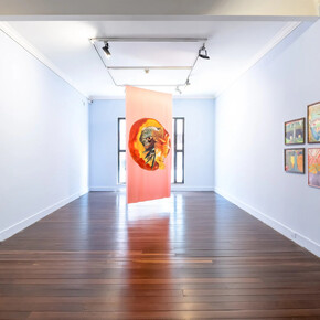 Various artists, Lemuria, creating heaven on Earth, exhibition view. Courtesy of Casas Riegner Gallery
