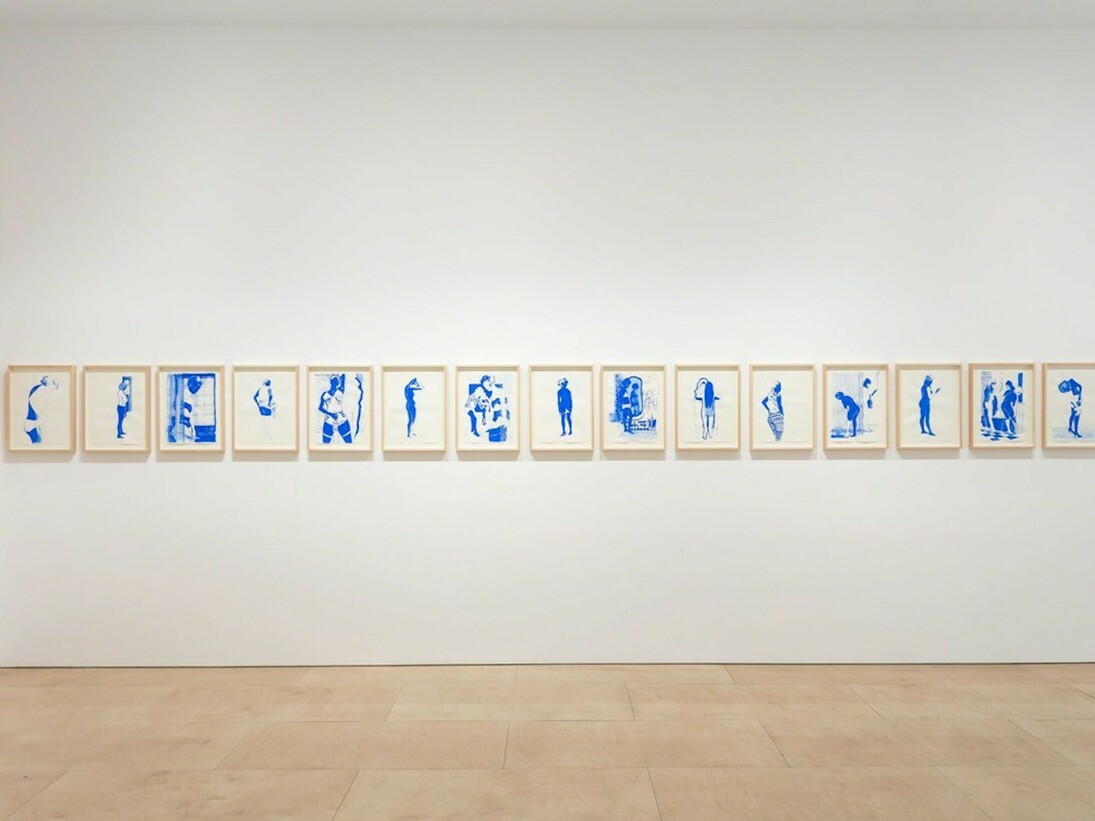 Lisa Brice,Exhibition view. Courtesy of Stephen Friedman Gallery
