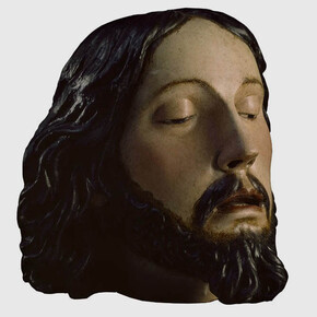Anónimo, Cabeza de San Juan Bautista, s. XVIII. Cortesía del Museo Pedro de Osma