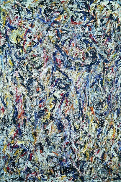 Jackson Pollock. *Earth Worms*, 1946. Tel Aviv Museum of Art Collection, gift from Peggy Guggenheim, Venezia attraverso l’American-Israel Cultural Foundation, 1954 © Jackson Pollock, by SIAE 2014