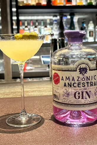 Entre sus bebidas más destacadas están el Gin Ancestral, el licor José Gregorio de copoazú y flores de saúco, y un cocuy producido en alianza con un artesano de Pecaya