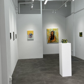 Micaela Giovannotti, Embodied narratives, exhibition view. Courtesy of Kates Ferri Projects