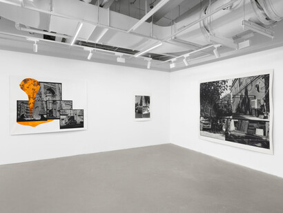 Yuki Onodera, Scatter points, exhibition view. Courtesy of Vanguard Gallery