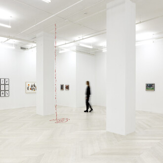 Various artists, Works on paper, exhibition view. Courtesy of Casey Kaplan 