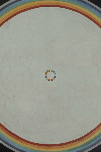 "La paloma n° 14", óleo sobre lienzo, Hilma af Klint, 1915