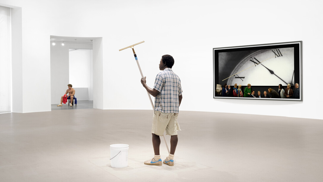 Various artists, Mirrored fiction, exhibition view. Courtesy of Gagosian