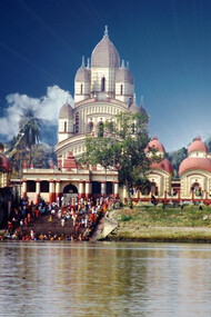 The Kali temple at Dakshineswar