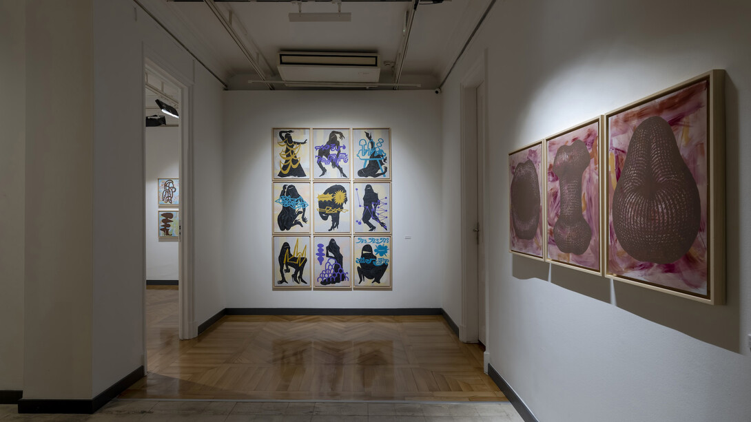 Memed Erdener, You are not one of us so you are one of us, exhibition view. Courtesy of Zilberman Gallery