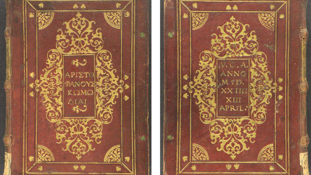 Aristophanes, Aristophanis comoediae…, Bernardo Giunta, 1515. Cortesia di Anna Defrancesco