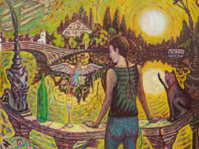 Stephen Polatch, Southbank fairy, 2024. Courtesy of Margot Samel Gallery