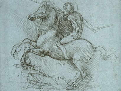 Studio per il monumento equestre a Francesco Sforza