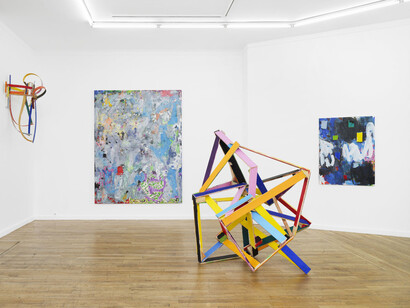 Franck Chalendard, Le vent souffle où il veut, vue de l'exposition. Avec l'aimable autorisation de Ceysson and Bénétière