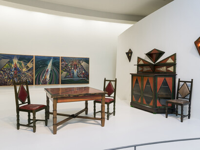Italian Futurism, Installation view @ Guggenheim New York      