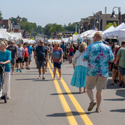 Brighton Street Art Fair, past edition, exhibition view. Courtesy of Brighton Street Art Fair