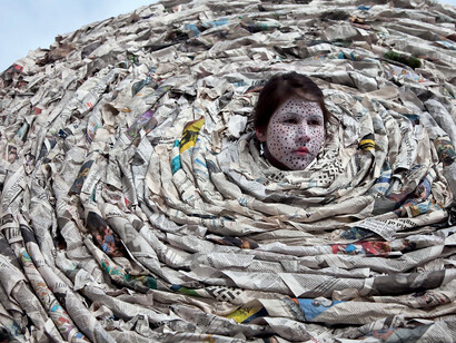 Meryl McMaster. Courtesy of Montreal Museum of Fine Arts