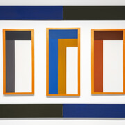David Novros, ausstellungsansicht. Mit freundlicher genehmigung der Hamburger Kunsthalle