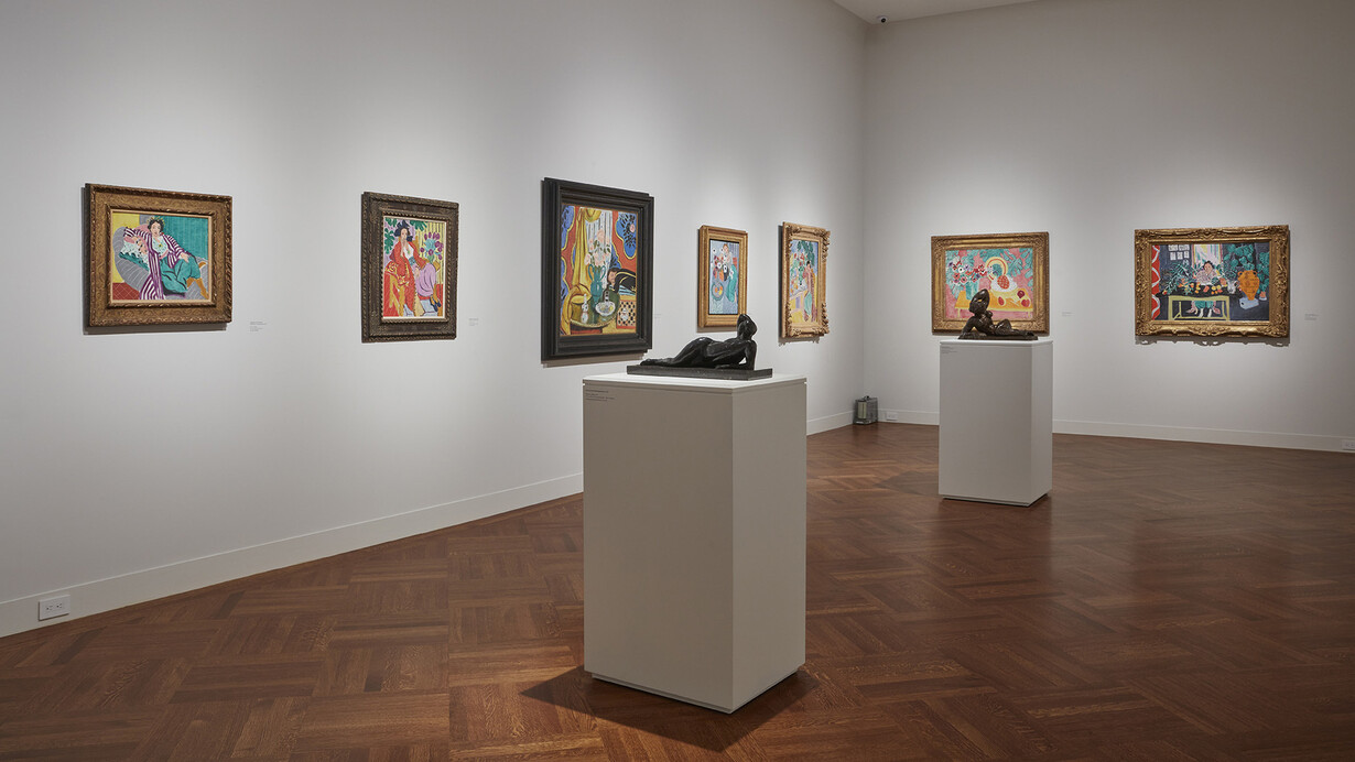 Matisse: the pursuit of harmony, exhibition view. Courtesy of Acquavella