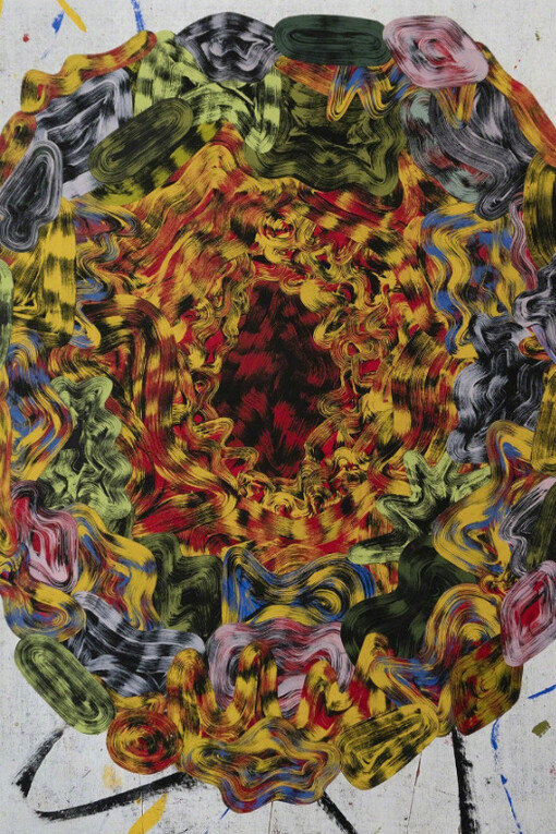 Upon a Slitted Sheet I Sit. Courtesy of Gallery 16