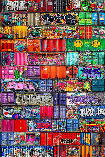 Didier Engels, Graffiti spectrum, 2024. Courtesy of Fremin Gallery