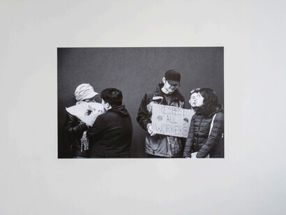 Sihan Cui, After 365 Days 1, 2019, Matte vinyl, 32x48 inches. Courtesy of the artist and carriage trade