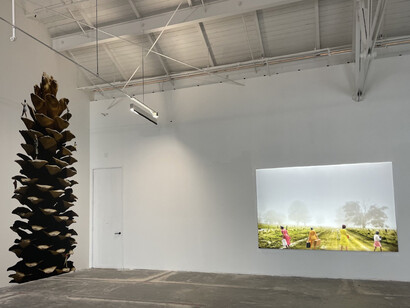 Tiffany Shlain, You are here, exhibition view. Courtesy of Nancy Hoffman Gallery