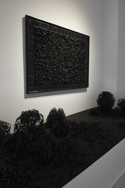 Wojciech Ireneusz Sobczyk, The circle, exhibition view. Courtesy of Leto Gallery. Photo by Bartosz Górka