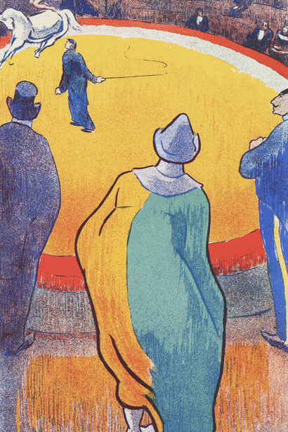 Henri Gabriel Ibels, Au cirque, 1893. Avec l’aimable autorisation du Palais Lumière 