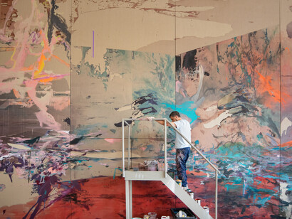 Michael Müller, Dioskuren. Der geschenkte tag, ausstellungsansicht. Mit freundlicher genehmigung des Neuen Museums