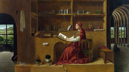 Antonello da Messina, San Girolamo nel suo studio