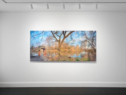 Daniel Ambrosi, Central Park, exhibition view. Courtesy of Robilant+Voena Gallery