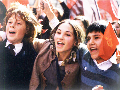 Fotograma de «Machuca», primera película chilena grabada en formato de alta definición